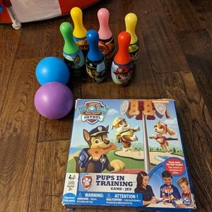 Two paw patrol games.